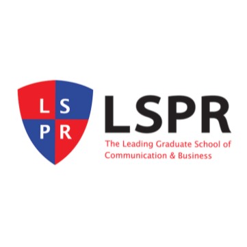 Logo Institut Komunikasi dan Bisnis LSPR (London School of Public Relations)